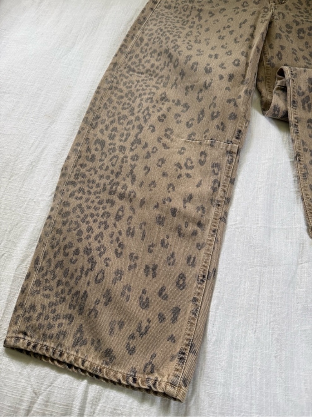 New Citizens of Humanity Miro Barrel Horseshoe Relaxed Denim Jeans Cheetah 29 - Picture 8 of 10